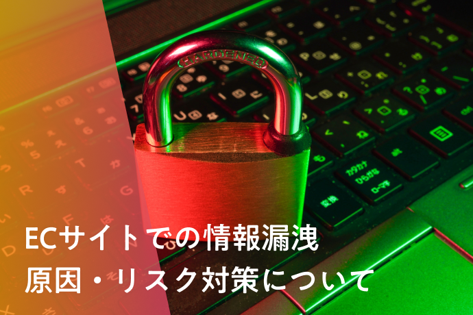 ECサイトでの情報漏洩｜原因・リスク・対策について徹底解説