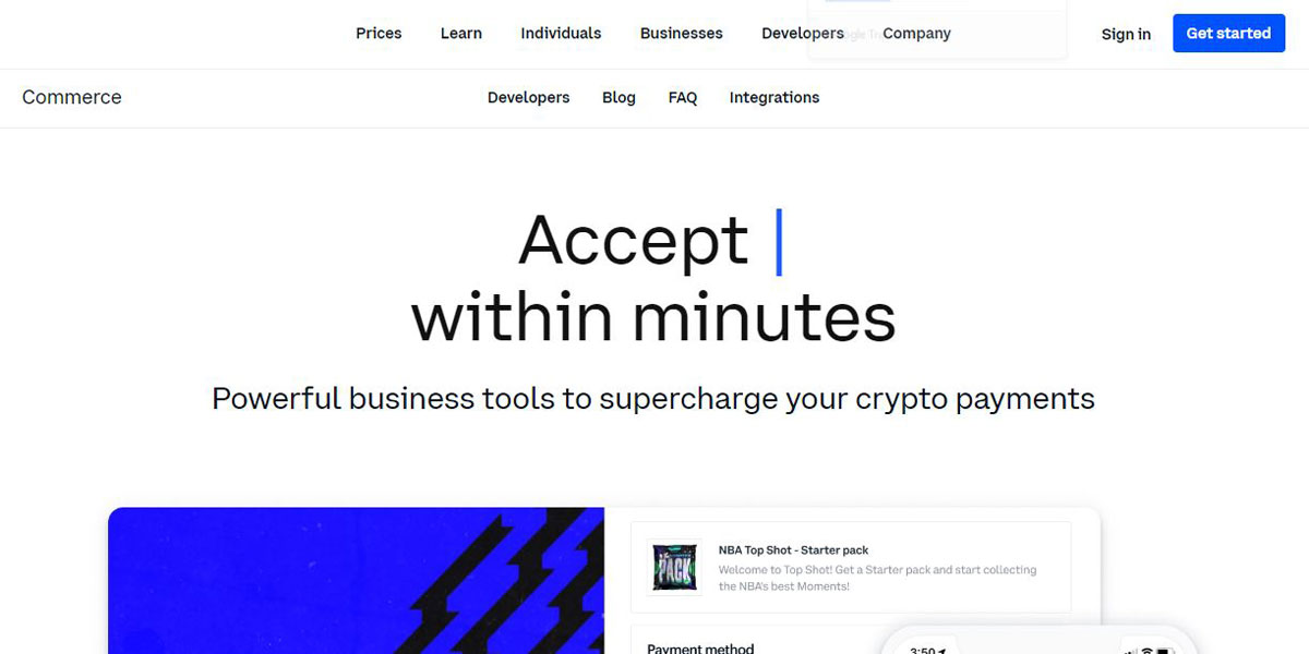 Coinbase Commerce